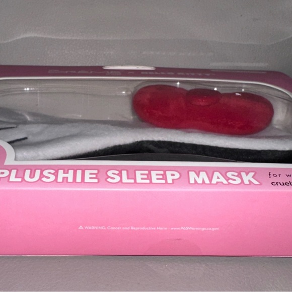 The Crème Shop x Hello Kitty 3D Plushie Sleep Mask Limited Edition - Picture 5 of 5